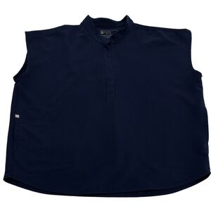 Figs Rafaela Oversized Navy Scrub Top Women’s XL